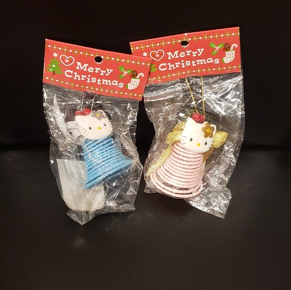 Hello Kitty Bell Ornament (Blue) - Picture 2 of 2